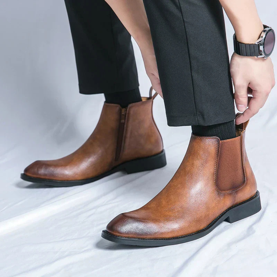 Lucas | Men's Classic Chelsea Boots | Elegant